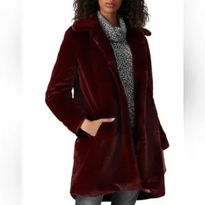 Waverly Grey Jackets Coats Waverly Grey Faux Fur Betty